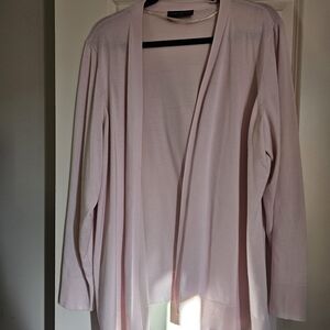 Lane Bryant Soft Pink Cardigan 22/24 Plus Size